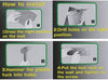 How to Install Zalviro Broom Holder - Easy 4-Step Wall Mounting Process with Screws and Anchors.