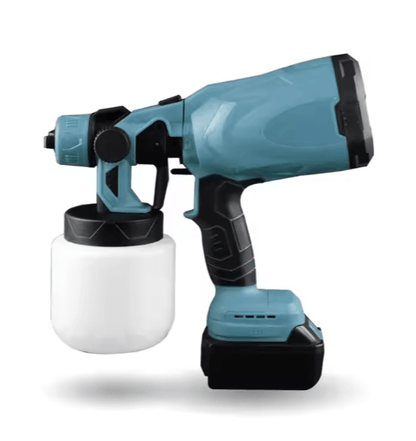 Cordless Portable Paint Sprayer with Adjustable Nozzle – مسدس رش دهان لاسلكي ومحمول مع فوهة قابلة للتعديل